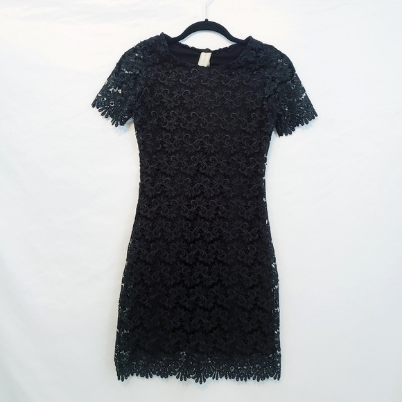 Zara Dresses & Skirts - NWT Zara Collection Special Edition Crochet Lace Black LBD